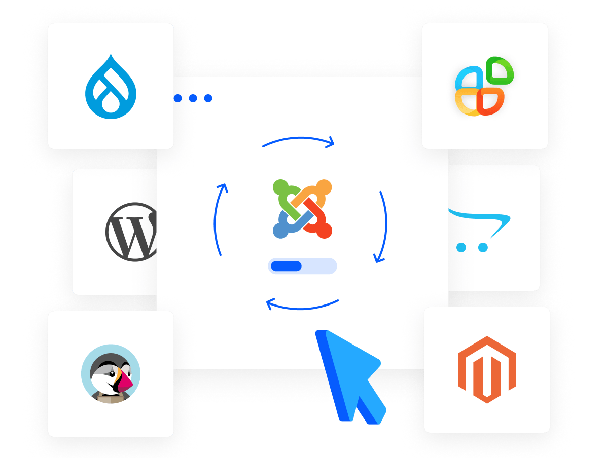 Web Hosting - Launch and manage 400+ apps with single click!